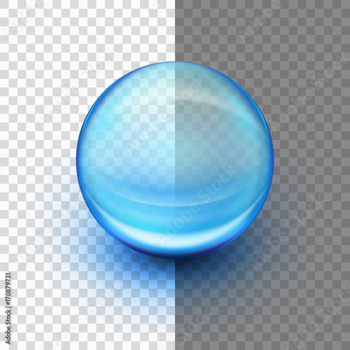 Translucent soft gel capsule. EPS 10