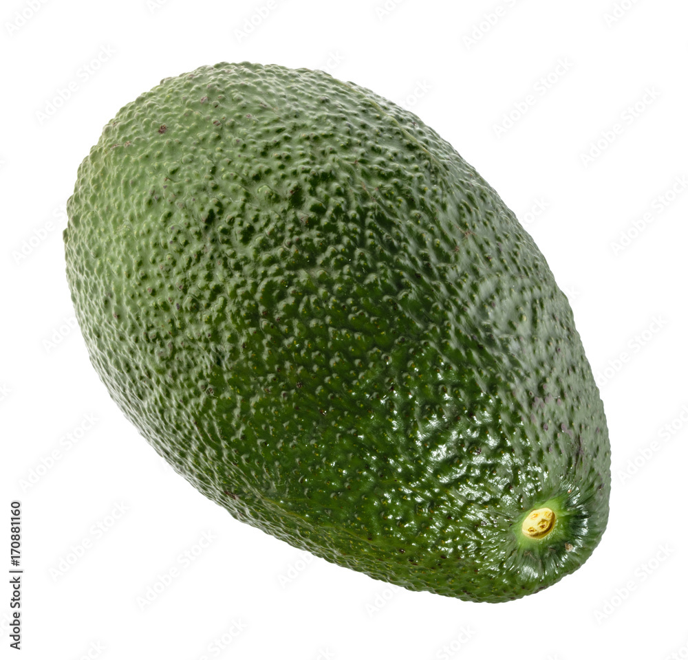 Avocado isolated on white without shadow Avocado isolated on white without shadow