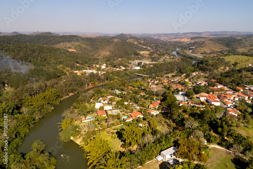 Aerial of a Brazilian Countryside