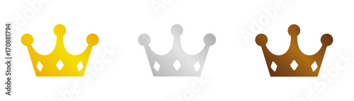 Crown icon ( three colors)