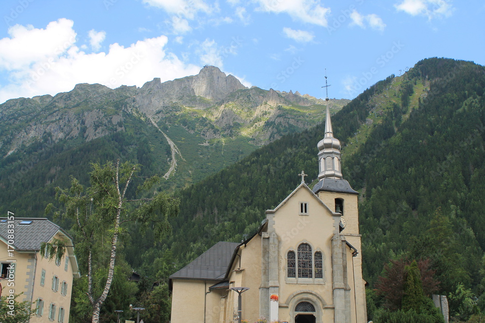 Chamonix mont blanc, France