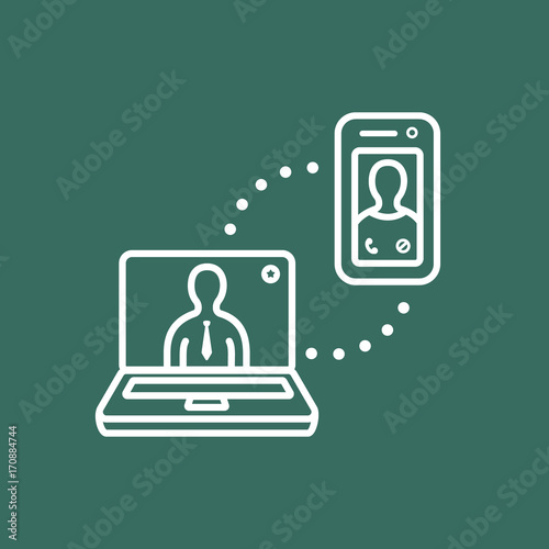 business communication icon