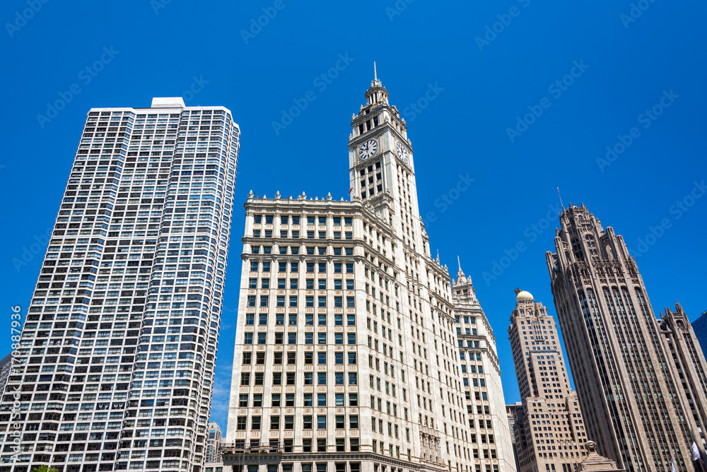 Downtown Chicago Skyscrapers