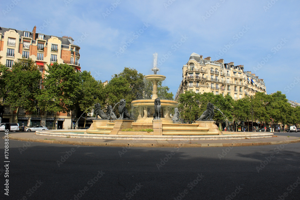 Paris - Place Félix Eboué