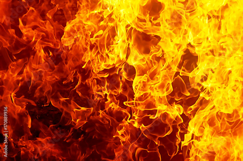 Fire flames background. Original flame and graphic effect.