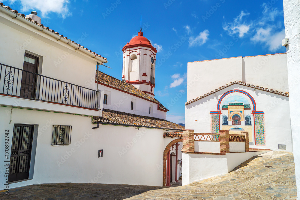 Andalusian white village pueblo blanco Genalguacil
