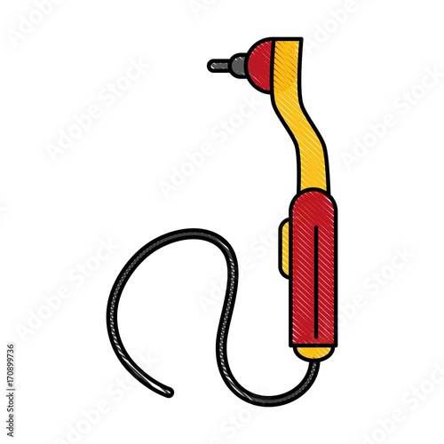 Odontology equipment tools icon vector illustration graphic design