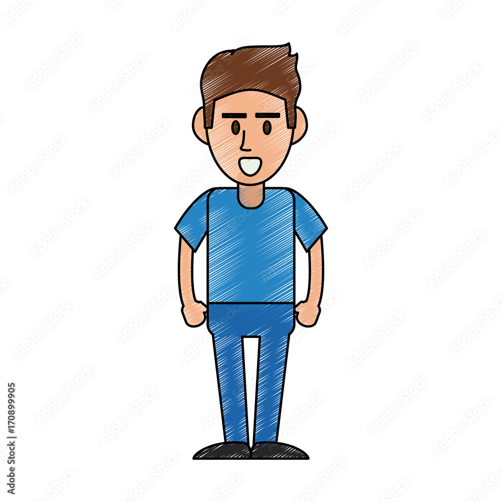 Guy isolated cartoon icon vector illustration graphic design Guy isolated cartoon icon vector illustration graphic design