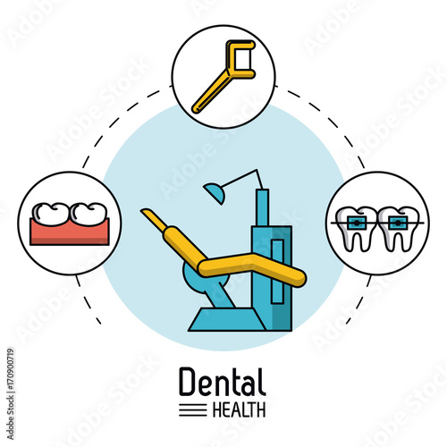 Dental care infographic icon vector illustration graphic design