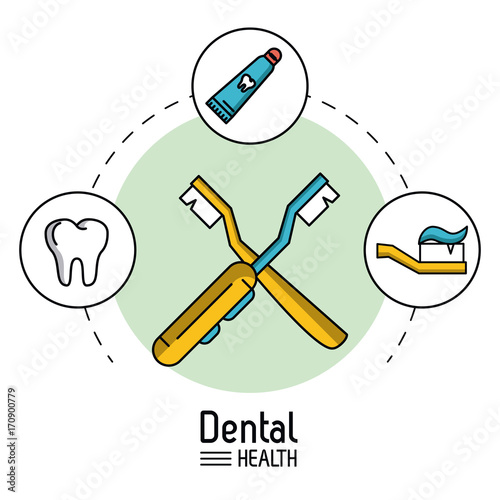 Dental care infographic icon vector illustration graphic design