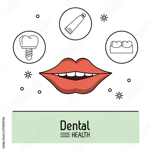 Dental care infographic icon vector illustration graphic design