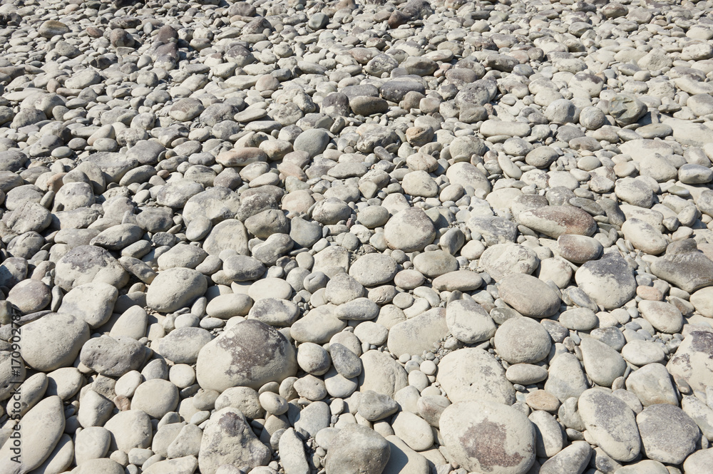 Round stones of mountain throats. Round stones of mountain throats.
