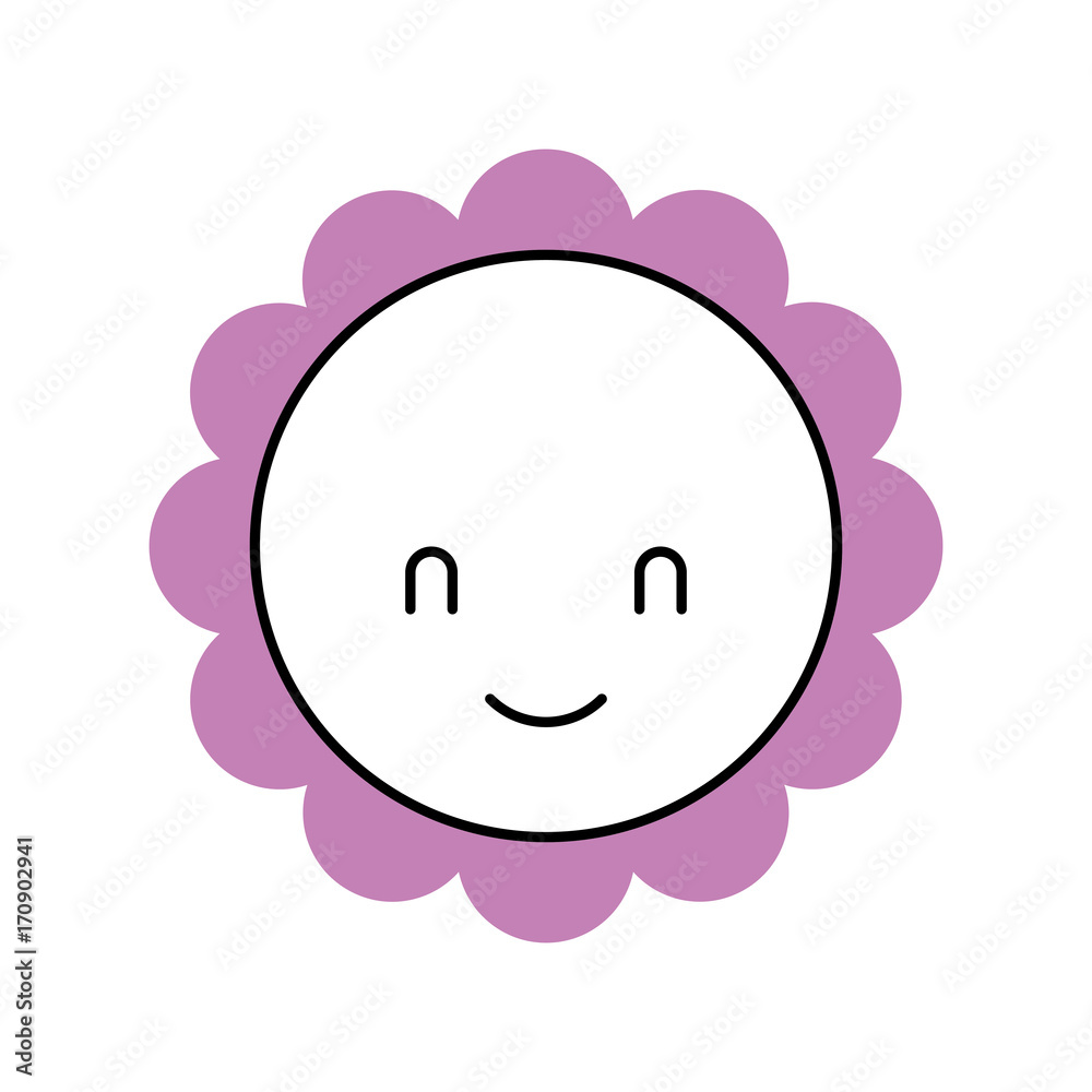 cute flower baby shower decoration greeting vector illustration cute flower baby shower decoration greeting vector illustration