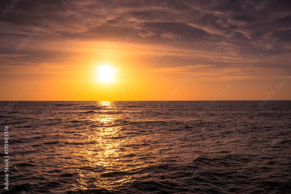 Sunset over the Gulf Of Mexico