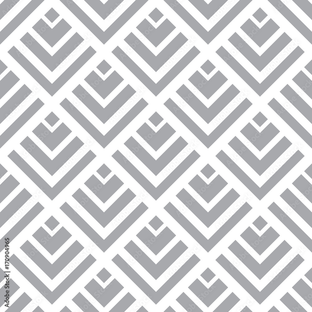 Interesting seamless geometric pattern tile