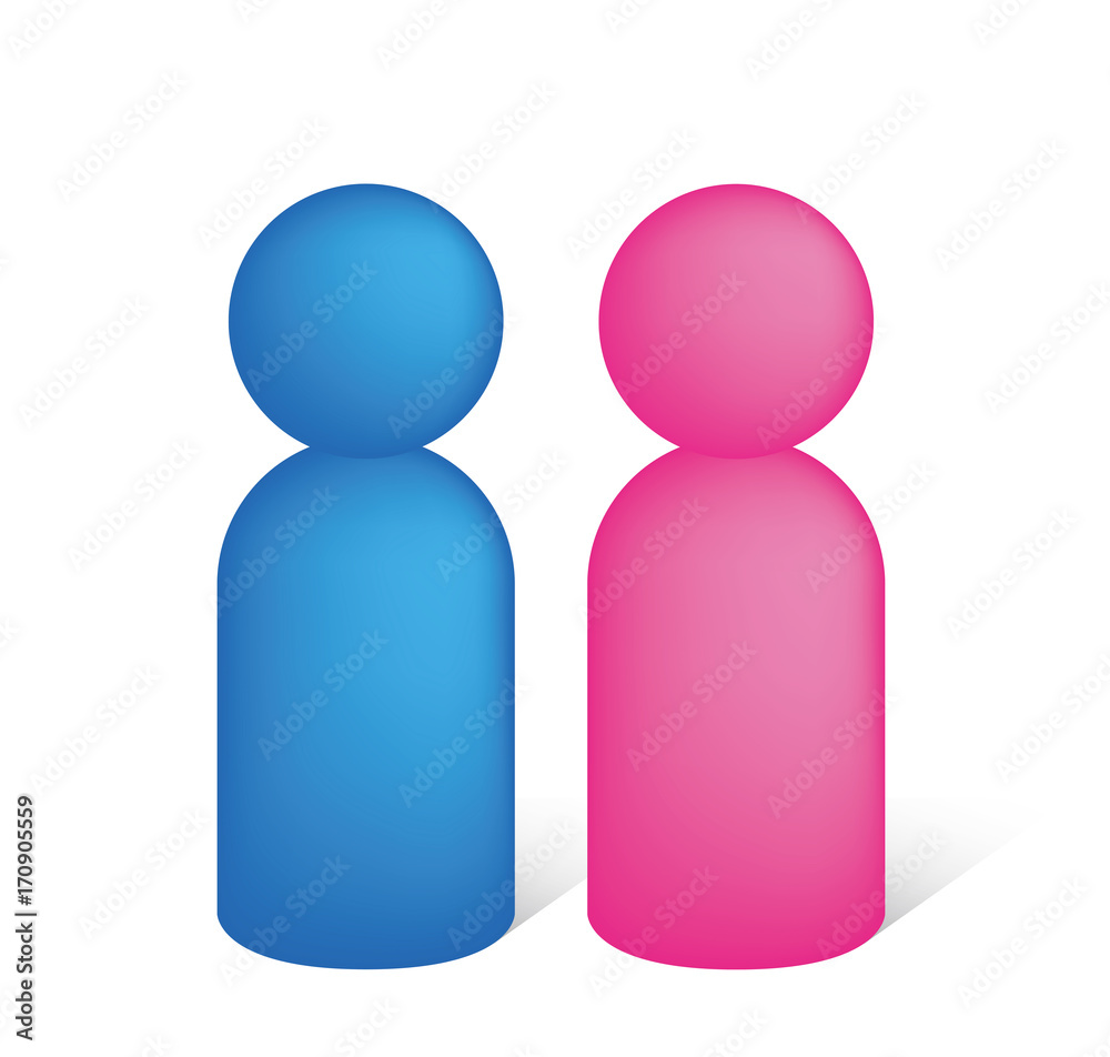 man and woman icon man and woman icon