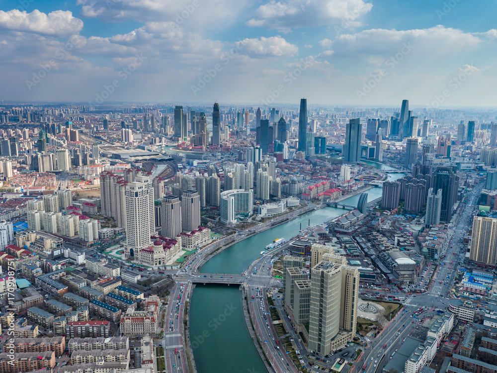 Lujiazui has been developed specifically as a new financial district.