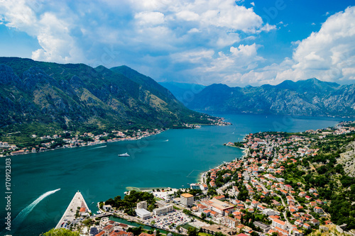 Magnificent view of Kotor Bay Montenegro © Nataliia
