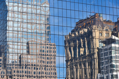 Office Buildings Reflecting photo