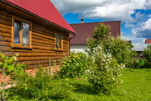 Wallpaper Mural Green garden in the country house Torontodigital.ca
