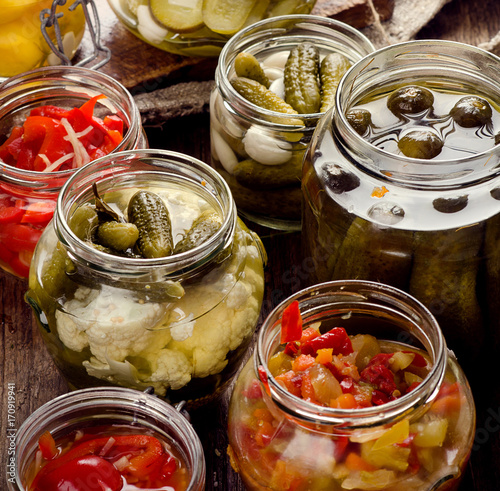 Fermented preserved vegetables