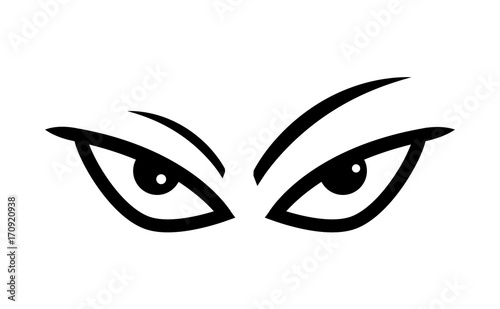 Anger Comic Eyes