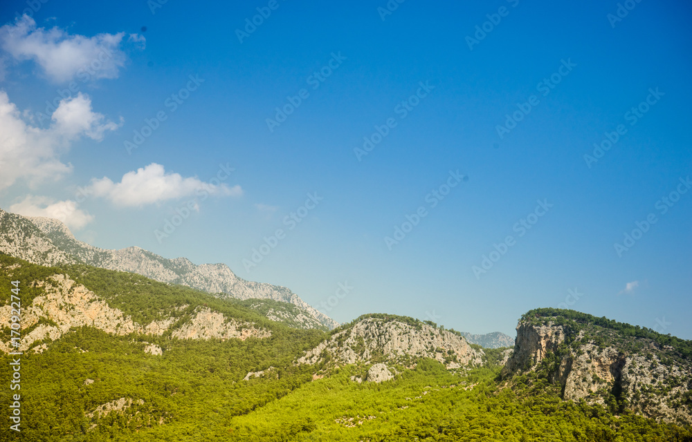 Taurus mountain in Turkey