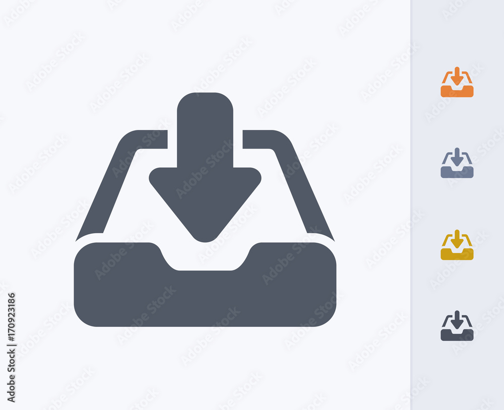 Drawer & Down Arrow - Carbon Icons. A professional, pixel-perfect icon designed on a 32x32 pixel grid and redesigned on a 16x16 pixel grid for very small sizes. Drawer & Down Arrow - Carbon Icons. A professional, pixel-perfect icon designed on a 32x32 pixel grid and redesigned on a 16x16 pixel grid for very small sizes.