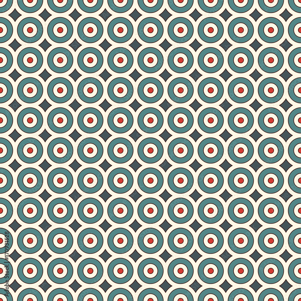Seamless pattern with repeated circles. Geometric abstract background. Modern style texture. Seamless pattern with repeated circles. Geometric abstract background. Modern style texture.