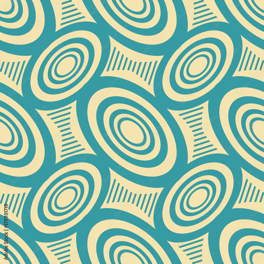 Abstract seamless geometric pattern in retro style Abstract seamless geometric pattern in retro style