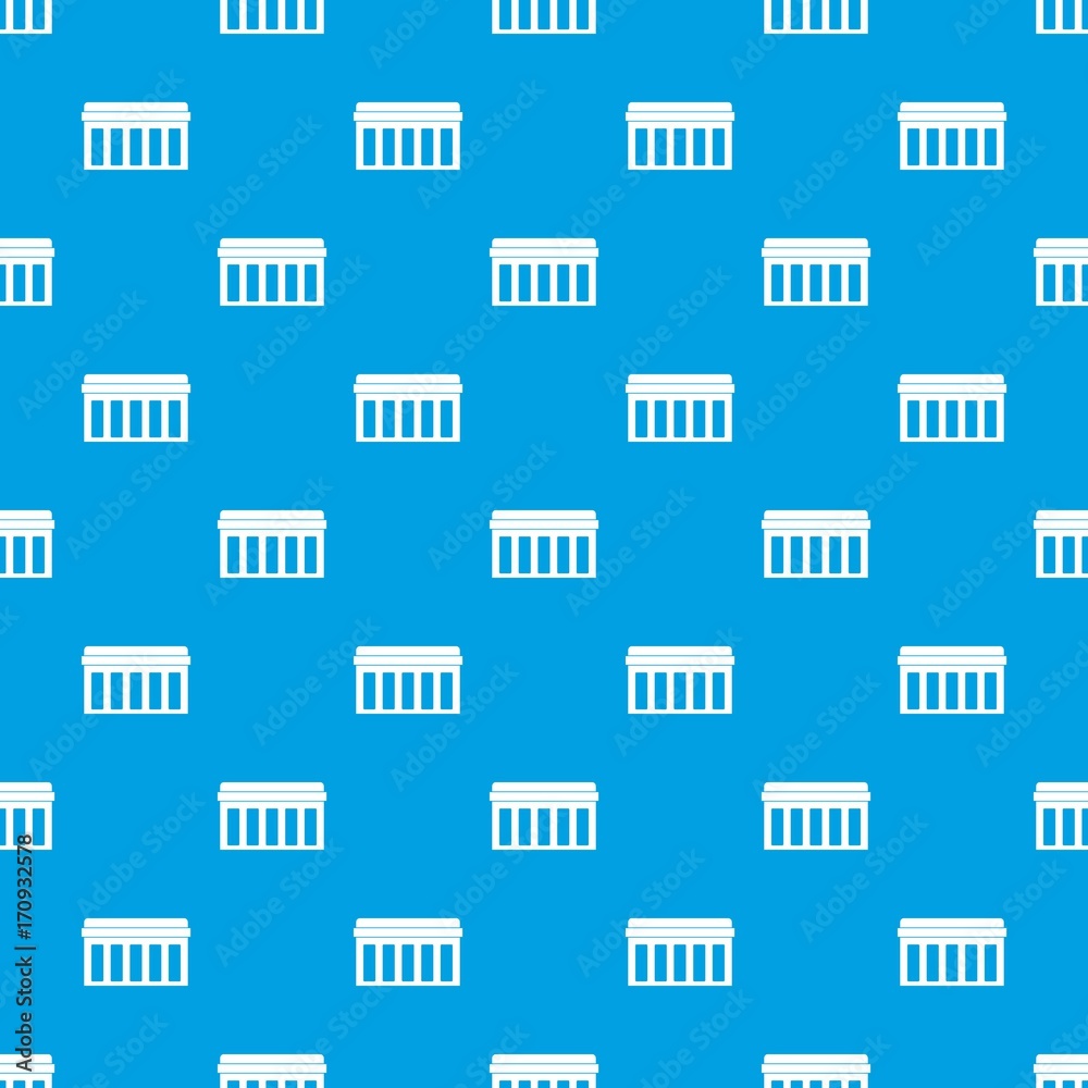 Fototapeta premium Circuit board, technology pattern seamless blue