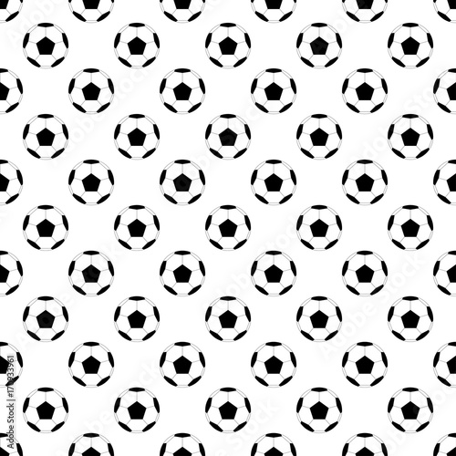 Black Football Ball on Whit...