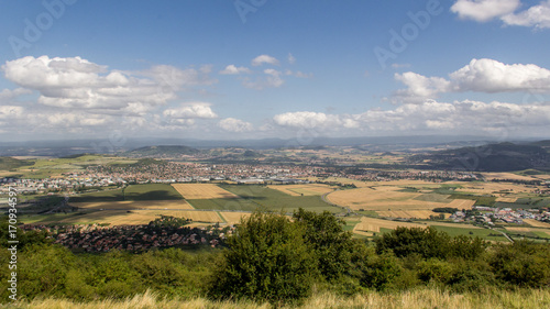 the plateau of Gergovie, in Auvergne, place of a victorious battle of the Gauls on the Romans in the first century BC