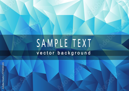 Abstract background blue shades
