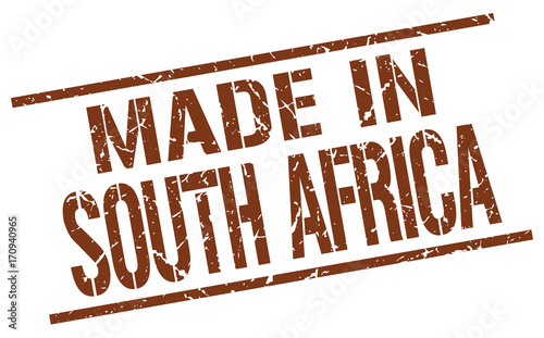 made in South Africa stamp