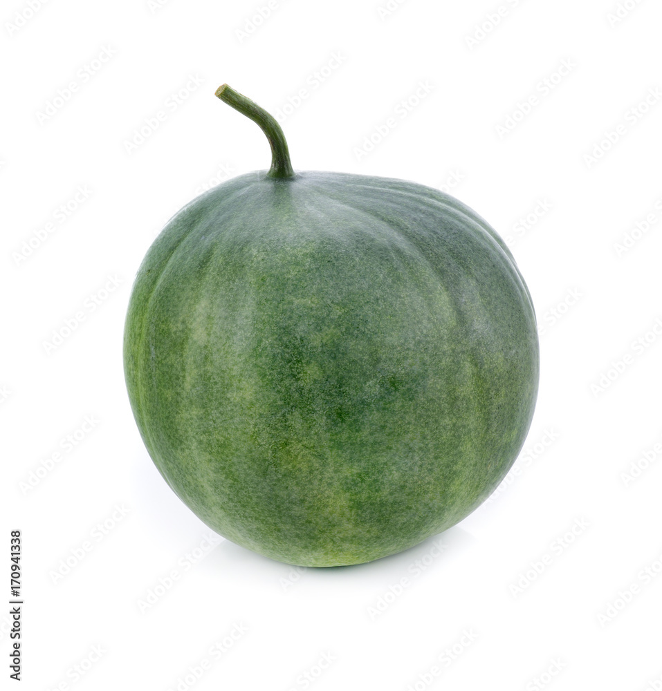 winter melon isolated on white background winter melon isolated on white background