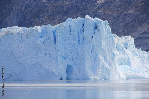 Am Eqi-Gletscher in Grönland