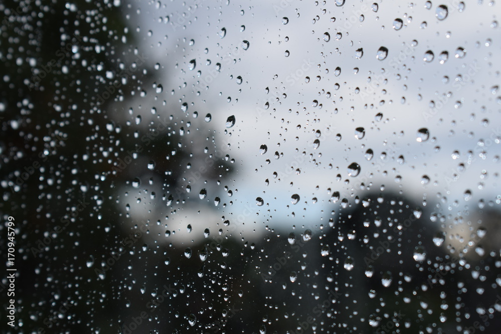 raindrops on the window raindrops on the window
