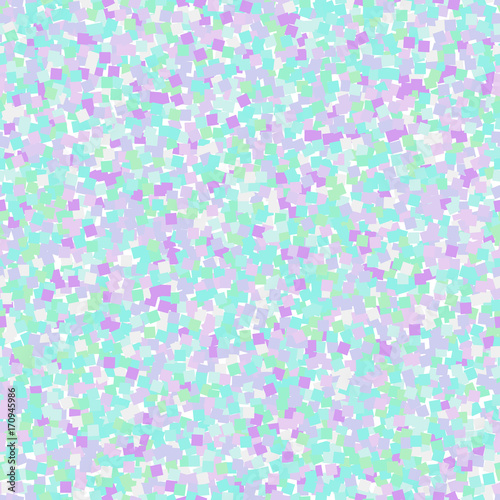 Seamless pattern consisting of colorful chaotic squares.