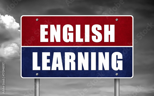Englsih Learning - road sign