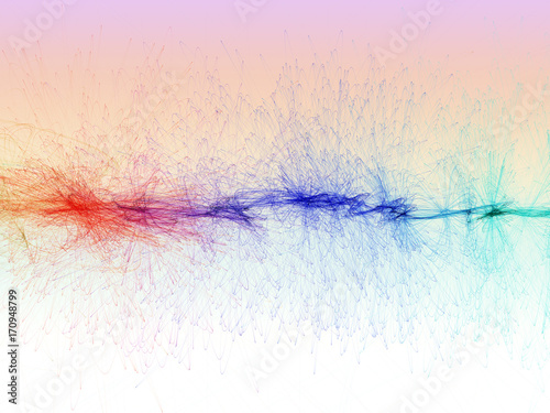 Happ colored abstract background with spectrum