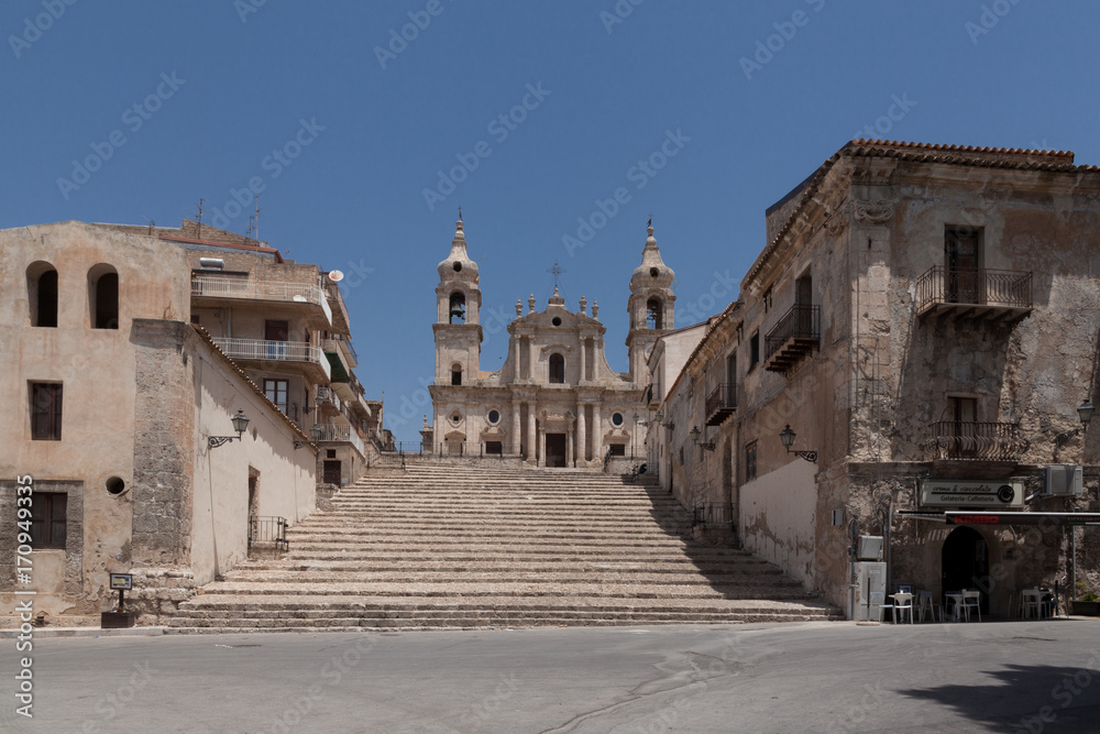 Fototapeta premium Palma di Montechiaro Sicily, Italy