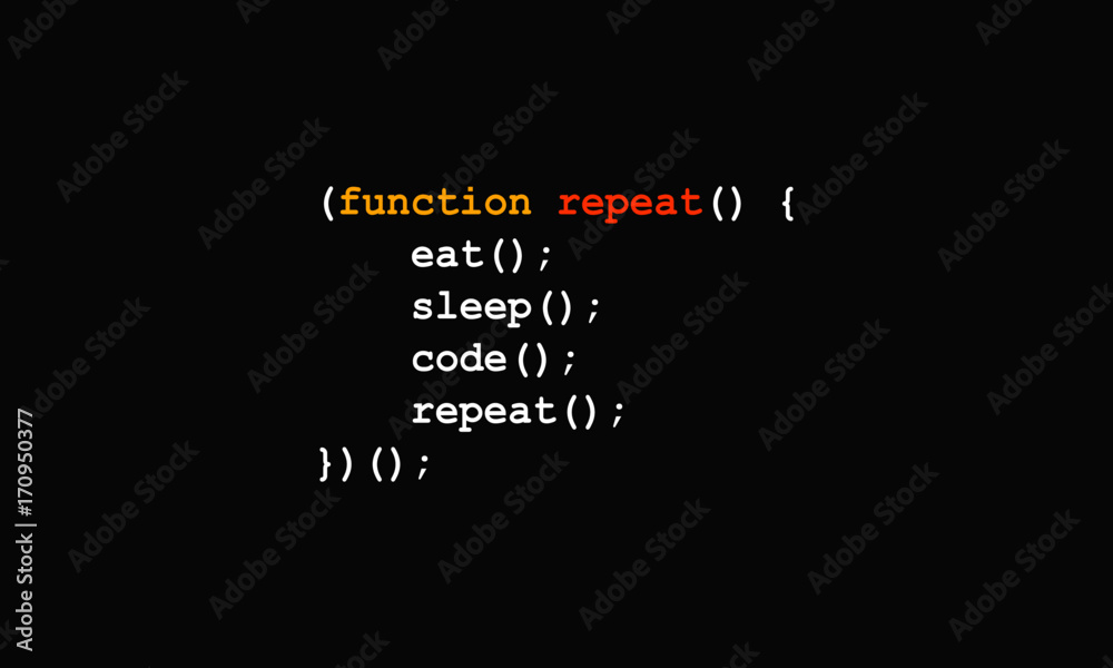 Eat Sleep Code Repeat Design
