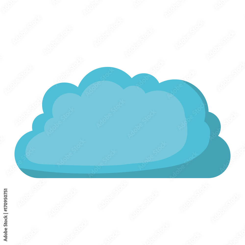 cloud storage data service icon shading vector illustration cloud storage data service icon shading vector illustration