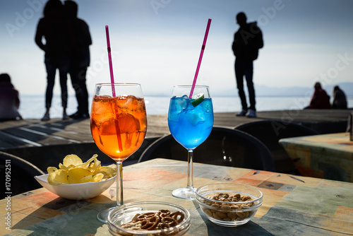 Spritz on Garda lake