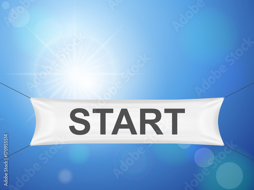Start banner