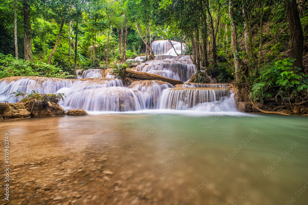 Mae Kae waterfall. Mae Kae waterfall.