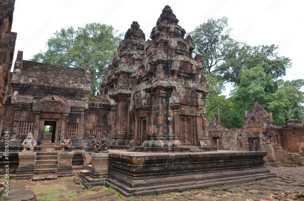 BANTEAY SREI ANGKOR CAMBODGE BANTEAY SREI ANGKOR CAMBODGE
