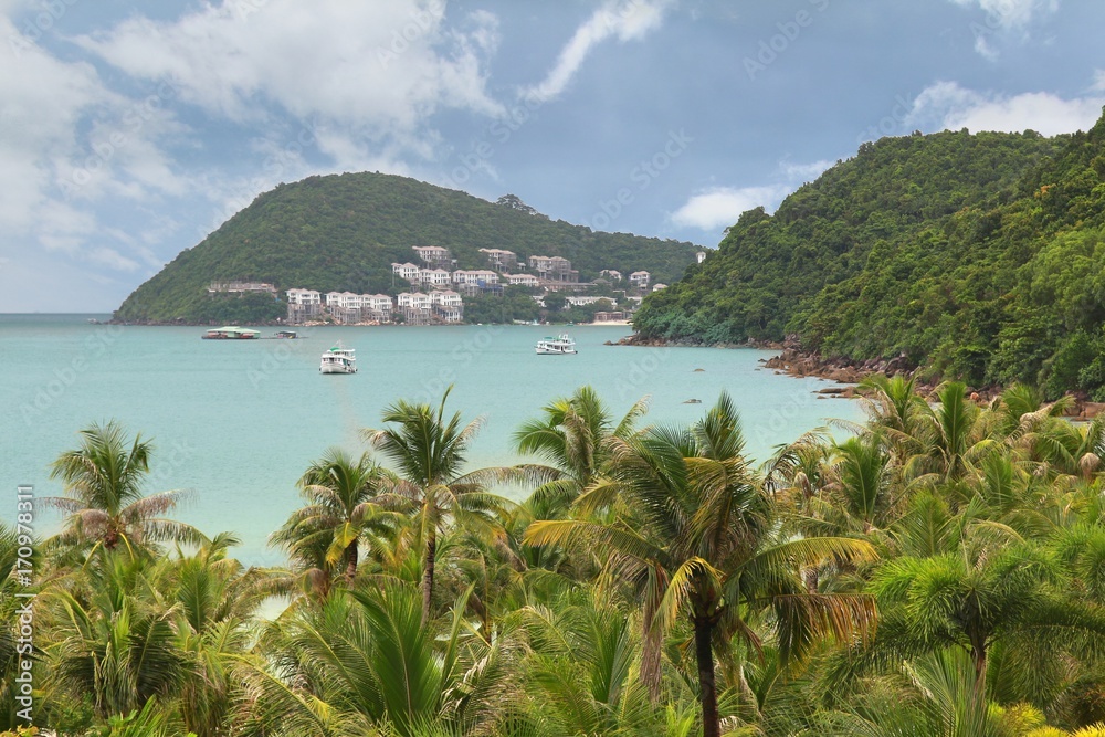 The Bai Khem Beach is one of the most beautiful beaches in Phu Quoc Island, vietnam