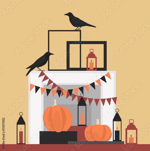 Halloween decor for the home